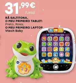 Oferta de Vtech - Baby Rà Saltitona O Meu Primeiro Tablet O Meu Primeiro Laptop por 31,99€ em Intermarché