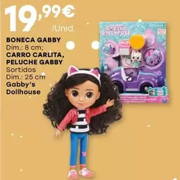 Oferta de Gabby'S Dollhouse - Boneca Gabby por 19,99€ em Intermarché