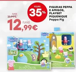 Oferta de Peppa Pig - Figuras Peppa E Amigos, Playset Piquenique por 12,99€ em Intermarché