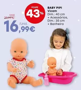 Oferta de Vicam - Baby Pipi por 16,99€ em Intermarché