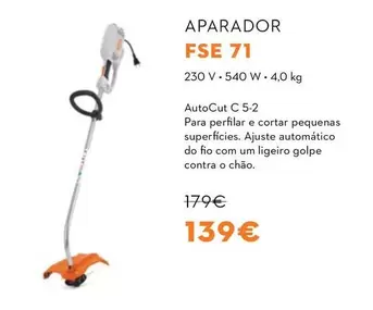 Oferta de Stihl - Aparador Fse 71 por 139€ em Stihl