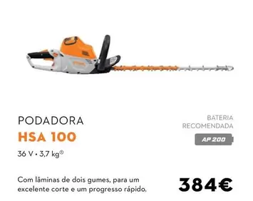 Oferta de Stihl - Podadora Hsa 100 por 384€ em Stihl