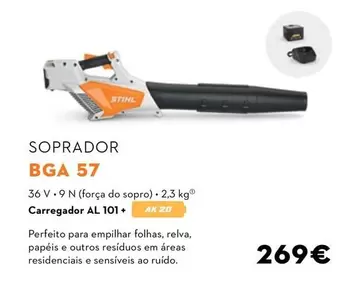 Oferta de Stihl - Soprador Bga 57 por 269€ em Stihl