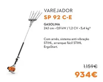 Oferta de Stihl - Varejador Sp 92 C - E por 934€ em Stihl