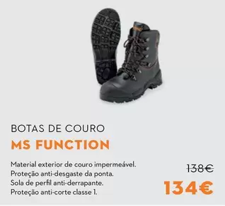 Oferta de Stihl - Botas De Couro Ms Function por 134€ em Stihl