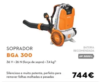 Oferta de Stihl - Soprador Bga 300 por 744€ em Stihl