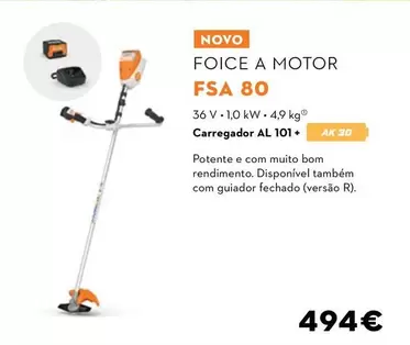 Oferta de Stihl - Foice A Motor Fsa 80 por 494€ em Stihl