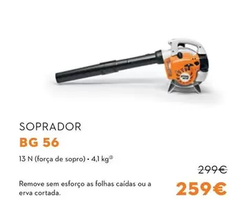 Oferta de Stihl - Soprador BG 56 por 259€ em Stihl