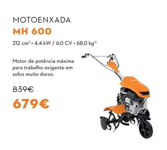 Oferta de Stihl - Motoenxada MH 600 por 679€ em Stihl