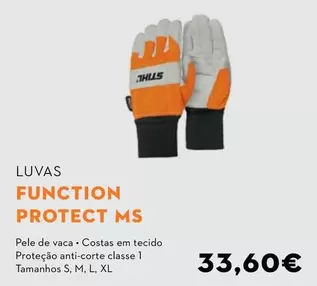 Oferta de Stihl - Luvas Function Protect Ms por 33,6€ em Stihl