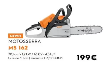 Oferta de Stihl - Motosserra Ms 162 por 199€ em Stihl