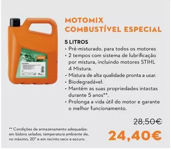 Oferta de Stihl - Motomix Combustivel Especial  por 24,4€ em Stihl