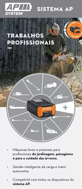 Oferta de Tamancos Profissionaisem Stihl