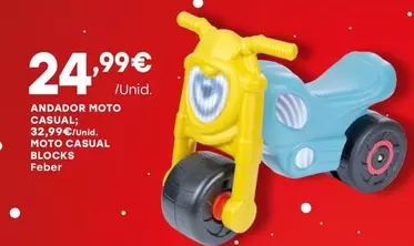 Oferta de Feber - Andador Moto Casual  por 24,99€ em Intermarché