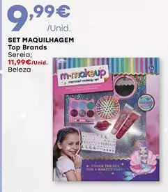 Oferta de Top Brands - Set Maquilhagem por 9,99€ em Intermarché