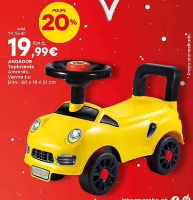 Oferta de Andador por 19,99€ em Intermarché