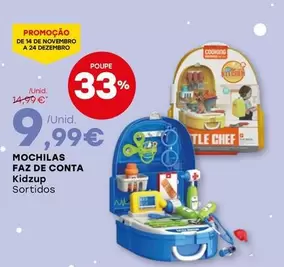 Oferta de Mochilas Faz De Conta por 9,99€ em Intermarché