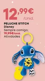 Oferta de Disney - Peluche Stitch por 12,99€ em Intermarché