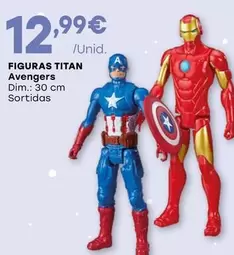 Oferta de Figuras Titan Avengers por 12,99€ em Intermarché