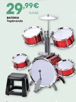 Oferta de Topbrands - Bateria por 29,99€ em Intermarché