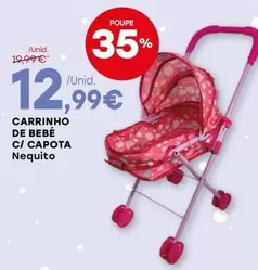 Oferta de Nequito - Carrinho De Bebé C/Capota por 12,99€ em Intermarché