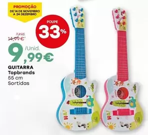 Oferta de Topbrands - Guitarra  por 9,99€ em Intermarché