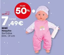 Oferta de Bebe por 7,49€ em Intermarché