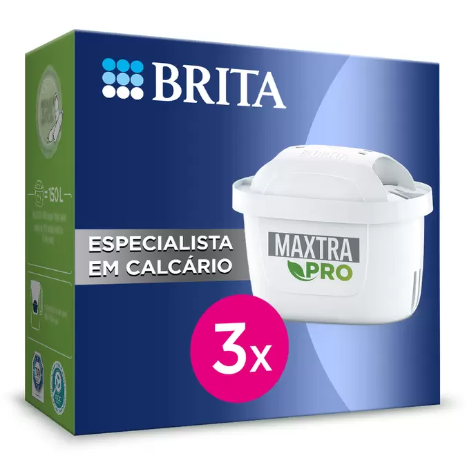 Oferta de BRITA Cartucho de filtro de água MAXTRA PRO Especialista em Calcário pack 3 por 21,95€ em Brita