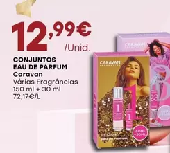 Oferta de Caravan - Conjuntos Eau De Parfum por 12,99€ em Intermarché