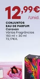 Oferta de Caravan - Conjuntos Eau De Parfum por 12,99€ em Intermarché