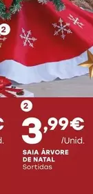 Oferta de Saia Árvore De Natal por 3,99€ em Intermarché