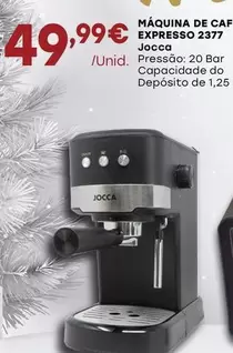 Oferta de Jocca - Máquina De Café Expresso 2377 por 49,99€ em Intermarché