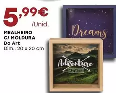 Oferta de Mealheiro C/ Moldura por 5,99€ em Intermarché