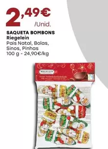 Oferta de Riegelein - Saqueta Bombons por 2,49€ em Intermarché