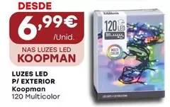 Oferta de Luz Led P/Exterior Koopman por 6,99€ em Intermarché