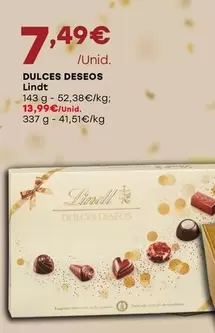 Oferta de Lindt - Dulces Deseos por 7,49€ em Intermarché