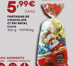 Oferta de Ivoria - Fantasias De Chocolate C/Pai Natal por 5,99€ em Intermarché