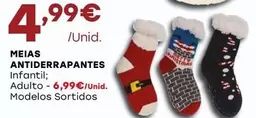 Oferta de Meias Antiderrapantes por 4,99€ em Intermarché