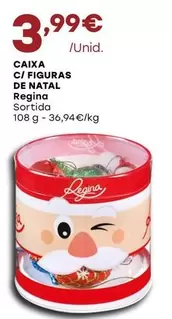 Oferta de Regina - Caixa C/Figuras De Natal por 3,99€ em Intermarché