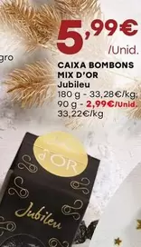 Oferta de Jubileu - Caixa Bombons Mix D'Or por 5,99€ em Intermarché