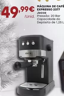 Oferta de Jocca - Máquina De Café Expresso 2377 por 49,99€ em Intermarché