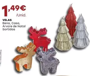 Oferta de Velas por 1,49€ em Intermarché