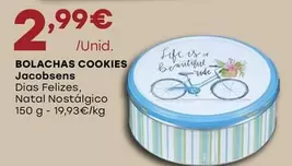 Oferta de Bolachas Cookies por 2,99€ em Intermarché