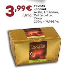 Oferta de Jacquot - Trufas Jacquot por 3,99€ em Intermarché