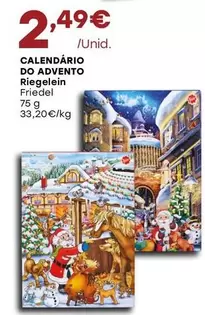 Oferta de Friedel - Calendário Do Advento Riegelein por 2,49€ em Intermarché