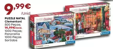 Oferta de Clementoni - Puzzle Natal por 9,99€ em Intermarché