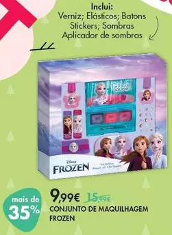 Oferta de Frozen - Conjunto De Maquilhagem por 9,99€ em Pingo Doce