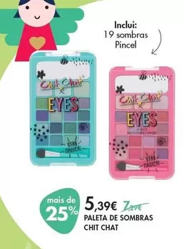 Oferta de Paleta De Sombras por 5,39€ em Pingo Doce