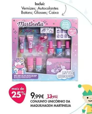 Oferta de Maquillaagem Martinelia por 9,99€ em Pingo Doce