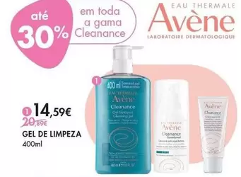 Oferta de Avène - Gel De Limpeza por 14,59€ em Pingo Doce